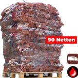 90 Zakken Essen Haardhout 22L