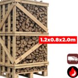 Grote Pallet Eiken/Berken Haardhout Mix