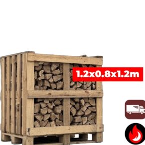 Kleine Pallet Eiken Haardhout