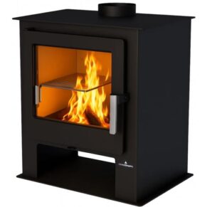 Bronpi - Houtkachel - Gijon - Zwart - 746 X 590 X 411 Mm - 9.2 Kw