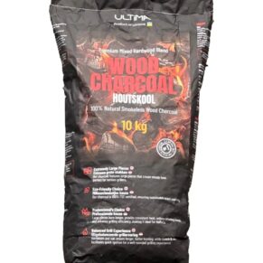 Ultima Houtskool 10 kg | Premium Houtskool – Eiken, Haagbeuk & Essen