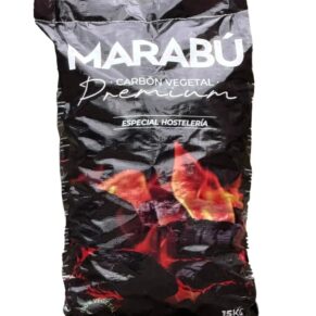 Marabu Houtskool 15 kg | Premium Houtskool – Horeca