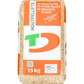 990 kg | Ten Damme (lichte) houtpellets | ENplus A1 | Inclusief bezorging